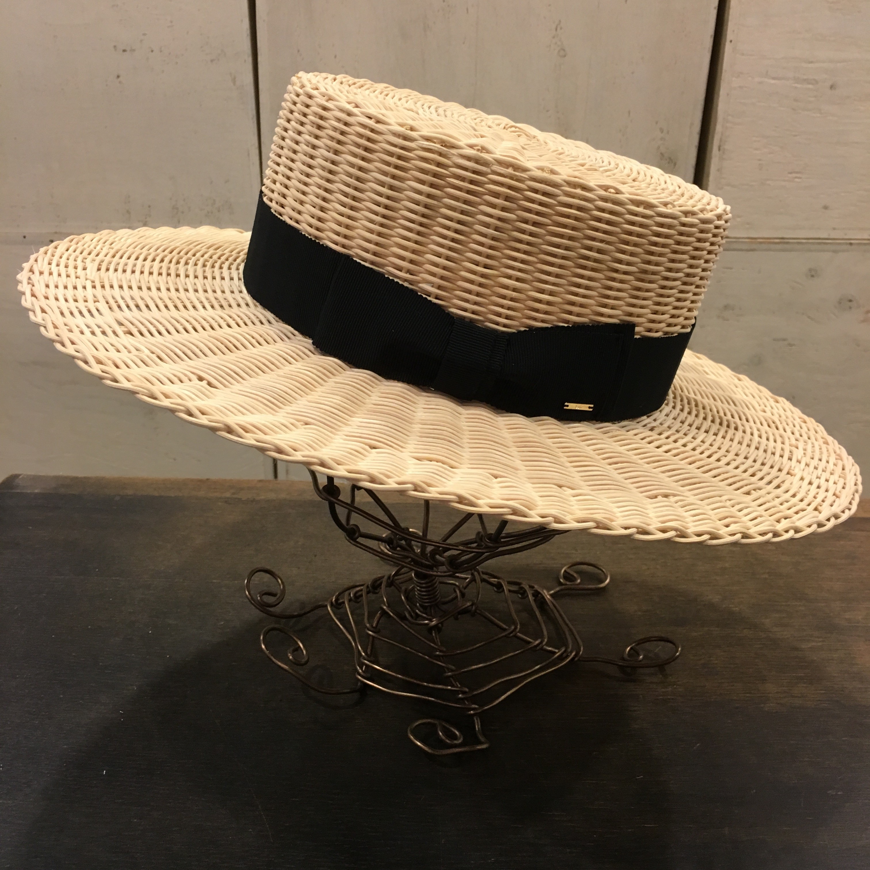 籐素材のカンカン帽【CA4LA】 | グッズカンパニー
