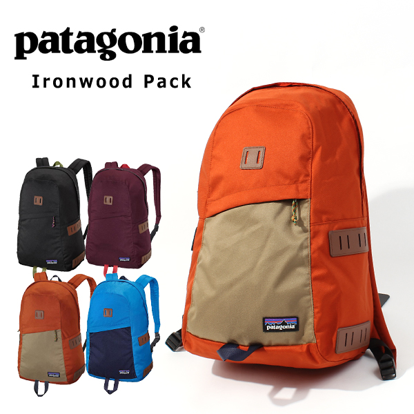 ふるさと割】 Patagonia パタゴニア アイアンウッドバッグ 赤 20L 男女