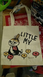 広島 ムーミン リトルミィコットンバッグ 雑貨３