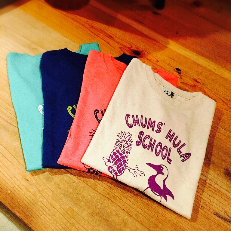 広島 CHUMS Hula School T-Shirt 雑貨