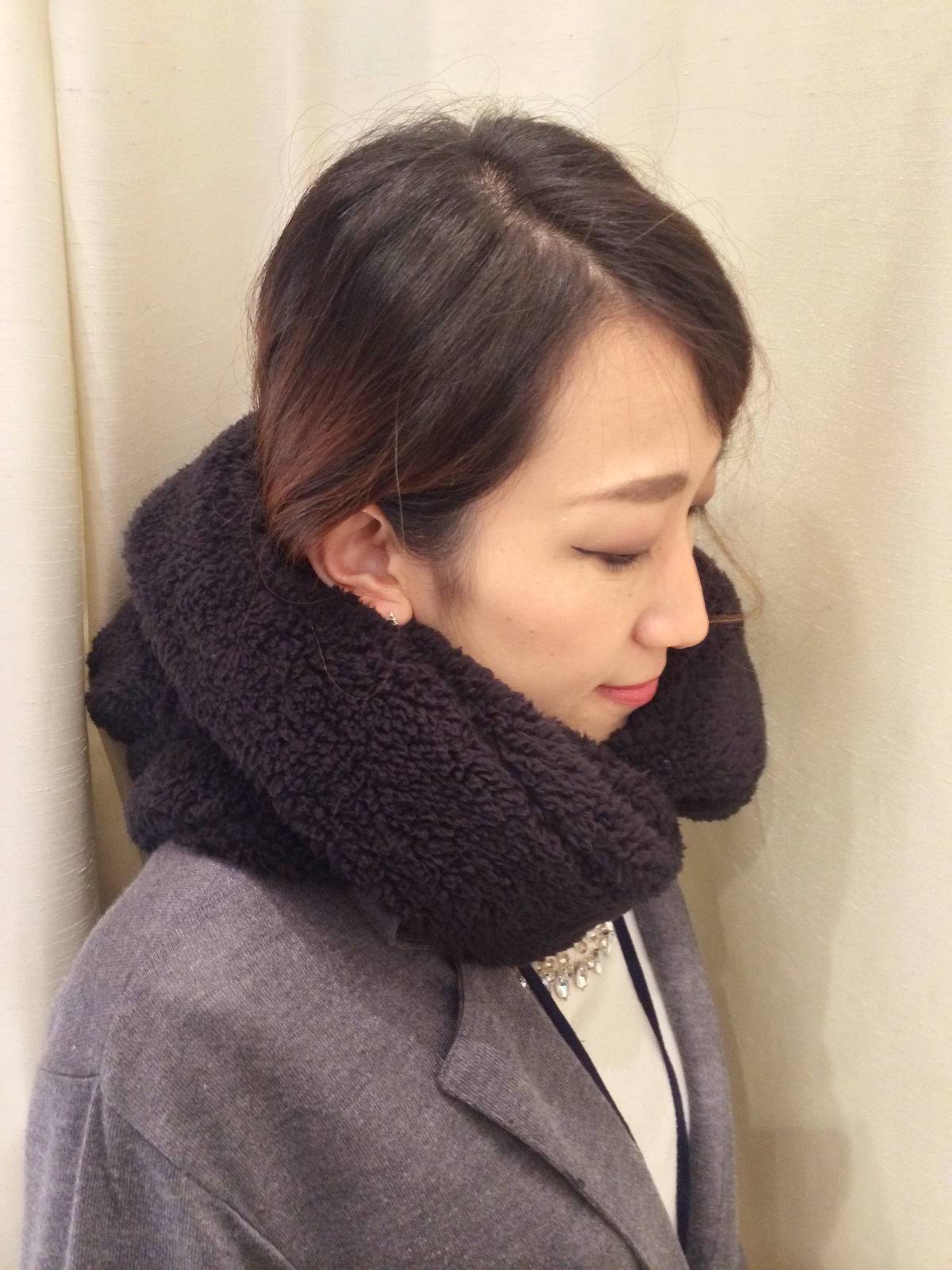 ナンバーナイン ジョージ期 フード付きマフラー スリザリン 服 NUMBER NINE ナンバーナイン 初期 フード付き