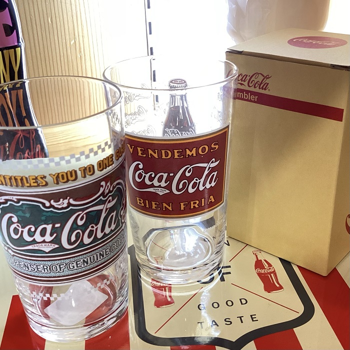 広島のアメリカン雑貨屋 コカ・コーラグラスが入荷！！レガシーデザインで可愛い！