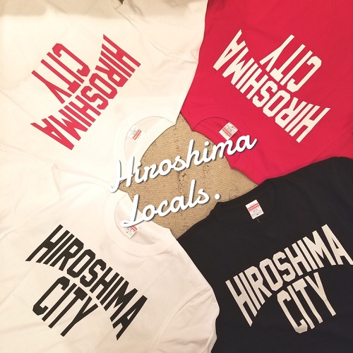 カープの応援で着てもGOOD！ 広島好きの、広島好きによる、広島好きのためのHIROSHIMA CITY Tシャツ再入荷！！