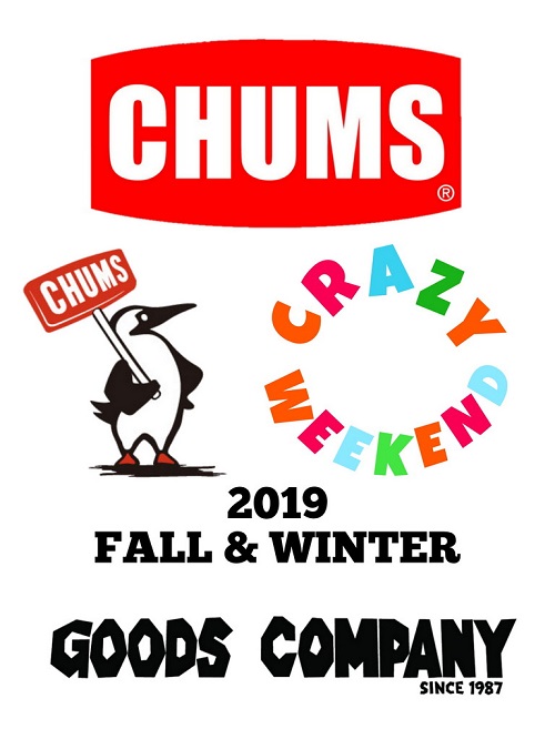 広島のアメリカン雑貨屋 CHUMS チャムスの秋冬第一弾！8月22日(木)頃入荷予定！ワクワク！ドキドキです！！
