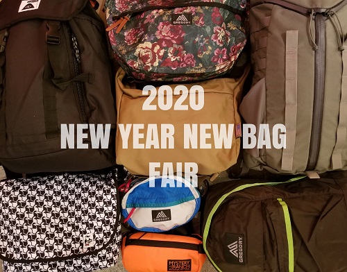 広島のアメリカン雑貨屋 NEW YEAR NEW BAG FAIR 新しい年を新しいカバンで☺ 新生活にぴったりのカバンを取り揃えています！
