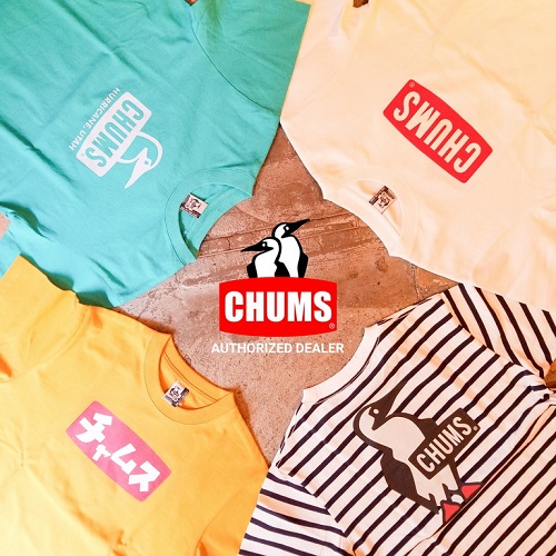 広島のCHUMS チャムス 正規取扱店 チャムスの定番Tシャツ 4モデル！ すっかり夏らしくなってきました！ガシガシ使える肉厚コットン100%がGOOD！