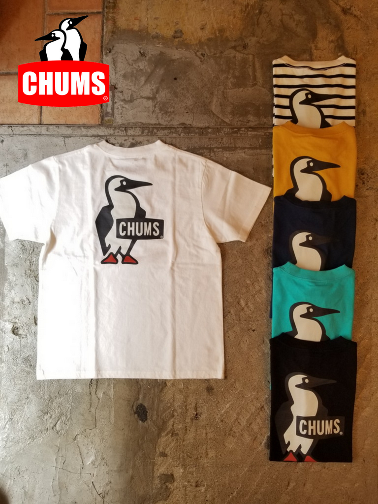 広島のCHUMS チャムス 正規取扱店 お家でもTシャツでリラックス！チャムスの定番、ブービーロゴTシャツ！！
