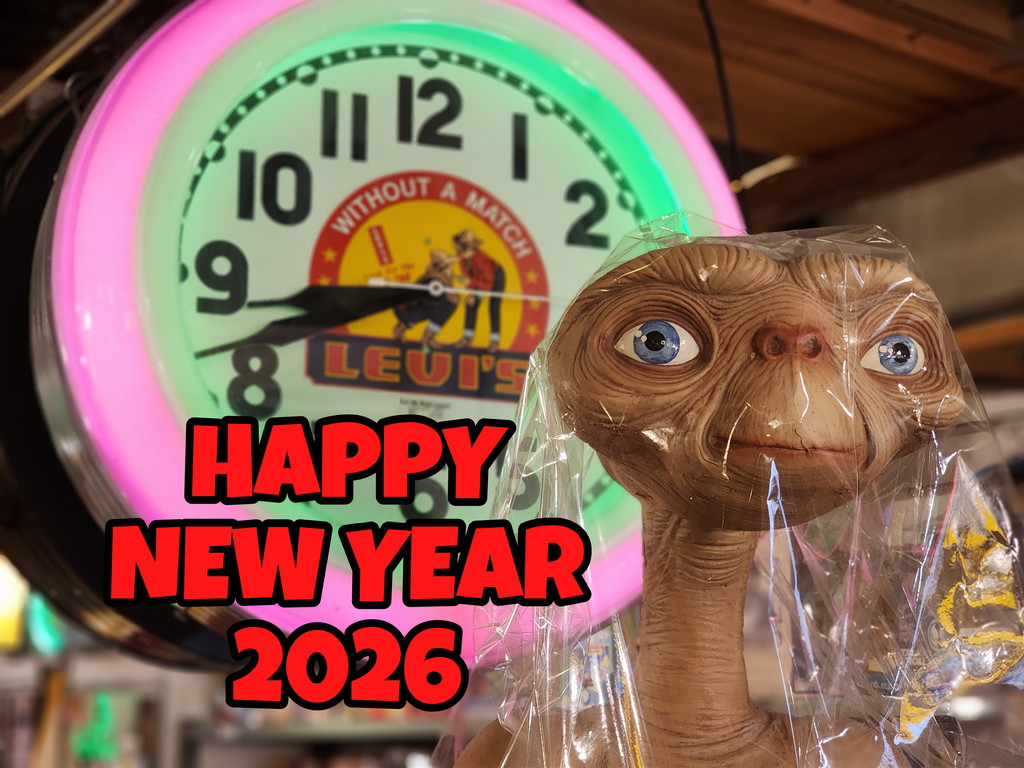 広島のアメリカン雑貨屋 HAPPY NEW YEAR 2026！！