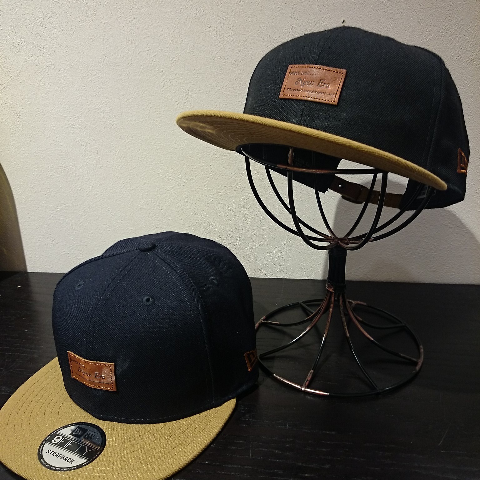 NEWERA  Leather  Patchｼﾘｰｽﾞ