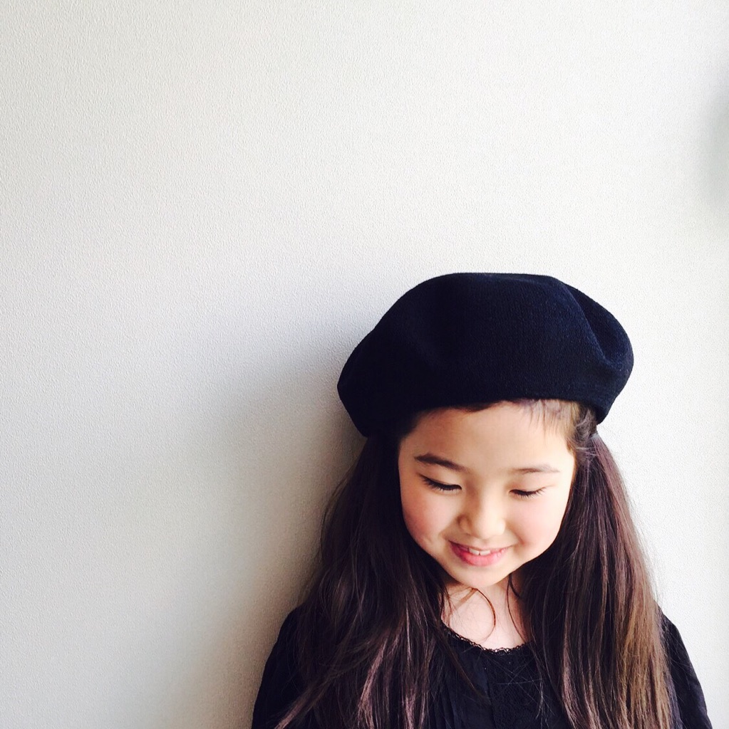 親子でおそろい♥キッズのベレー帽はいかがですか？