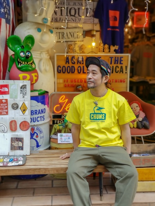 広島のアメリカン雑貨屋 CHUMS チャムス Tシャツ祭り！ 定番のブービーフェイスロゴが目を惹くTシャツ。 シンプルなのでどんなスタイルにもハマります！