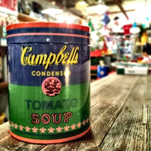 広島 雑貨屋 寒い冬はお家で遊ぼう！　ポップアートの巨匠アンディ・ウォーホールのキャンベルスープ缶パズル！！
