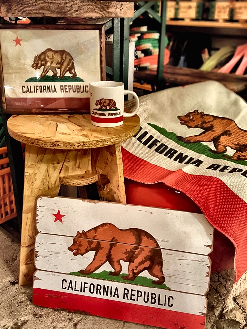 CALIFORNIA REPUBLIC ｢カリフォルニア リパブリック｣　やっぱりテンションが上がる！カリフォルニア州の州旗デザイン！！