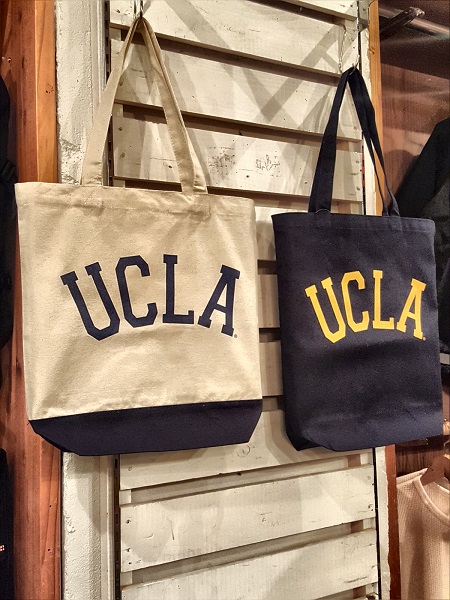 大好物のカレッジ物！ UCLAのキャンバス トートバッグで春のお出かけもバッチリです！！
