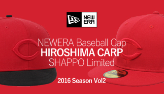 NEWERA CAP / HIROSHIMA CARP SHAPPO Limited 2016 Vol.2 発売！